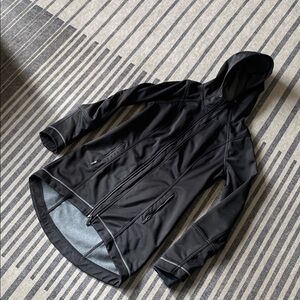 Zella Long Line Full Zip Hoodie Jacket Black